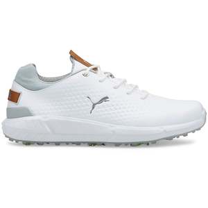 Golf course or practice range: 2023 PUMA MENS IGNITE ARTICULATE LEATHER - WHITE