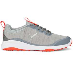 2023 PUMA MENS FUSION PRO - COOL MID GREY / RED BLAST