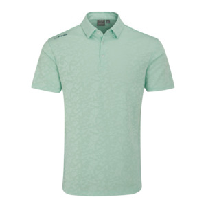 2025 Ping Men's Geo-Camo Polo - Misty Green