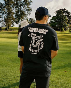 Golf course or practice range: 2025 Huffer Men's Sup Tee 190/19th Hole - Navy