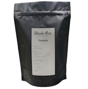 Phoebe Rose Coffee Tanzania Single Origin