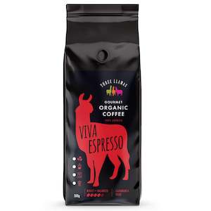 Three Llamas Coffee Viva Organic Espresso