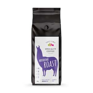 Three Llamas Coffee Medium Dark Roast