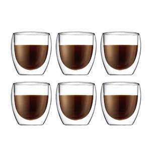 Bodum Pavina Double Wall Glass - 6 Pack (0.25L)