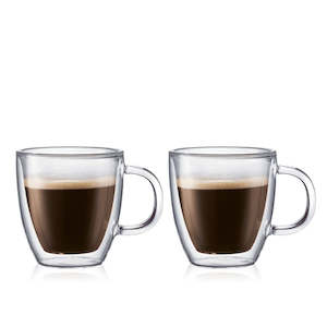 Bodum Bistro Double Wall Mug - 2 Pack