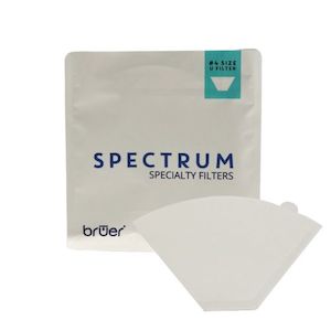 Internet only: Bruer Spectrum U Shape Paper Filter #4 - 100pk