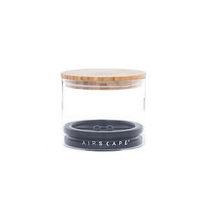 Airscape Glass/ Bamboo 4" Small Container - 200g