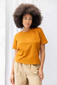 Shirts & Tops: Key Tee | Rust