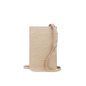 Accessories: Filigree Phone Pouch | Macadamia