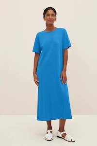 Clothing: Light Tee Dress | Ocean Blue