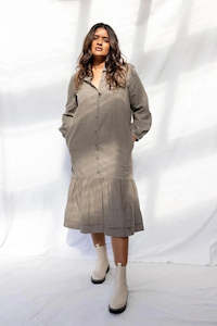 Clothing: Camille Dress | Charcoal