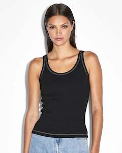 Clothing: Arise Tank Top | Black