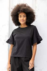 Recreate Warehouse Clearance: Voyage Top | Black