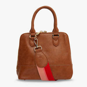 Clothing: Fairfax Top Grip Bag - Tan Pebble