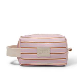 Ditty Base Bag (coast) - Soft pink/rust stripe