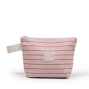 Stash base midi (coast) - Soft pink/rust stripe