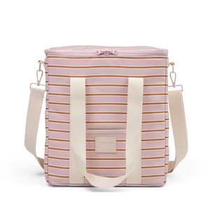 Cool base Cooler (coast) - Soft pink/rust stripe