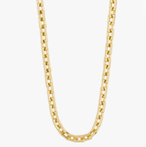 Feel Recycled Necklace - Gold Plated