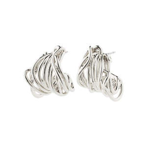 Pamela Earrings - Silver Plated