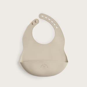 Tiny Table Silicone catch bib / Sand