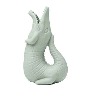 Scrunch Crocodile Jug - Sage Green