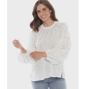 Spirit Blouse - White (LL3448)