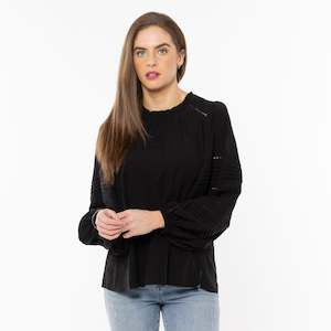 Spirit Blouse - Black (LL3448)