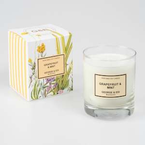 Classic Range / Grapefruit + Mint Soy Candle