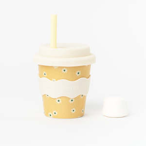 Baby Chino Cup 4oz - Yellow Daisy