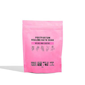 Clothing: Postpartum Healing Bath Soak