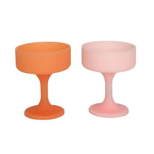 Unbreakable Cocktail Glasses / Mecca / Peach + Petal