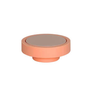 Unbreakable Silicone Coasters  / Ciss /Peach + Petal