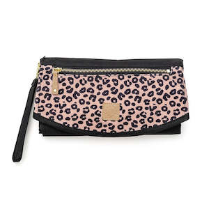 Clothing: Roundabout Change Clutch - Leopard