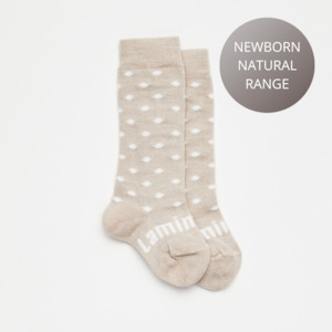 Lamington Knee High Socks - Truffle