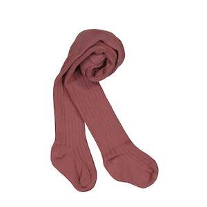 Footed Stocking - Plum