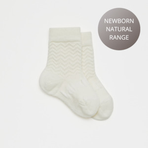 Lamington crew socks - Pearl