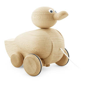 Wooden pull Along Quacking Duck - Gigi