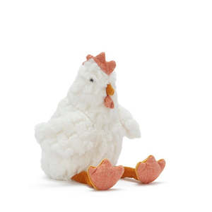 Clothing: Charlie the chicken rattle