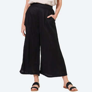 Studio Crop Pant - Ebony