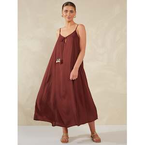 Palermo Tank Dress - Espresso