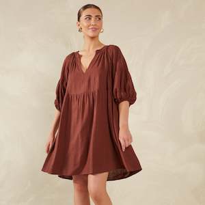 Florence Dress - Espresso