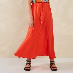 Portofino Maxi Skirt - Aperol