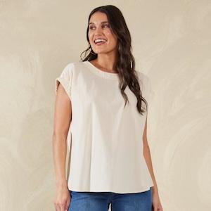 Clothing: Adelfia Top - Cannoli