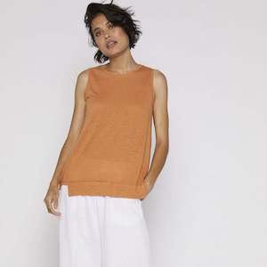 Libra Tank Top / Terracotta