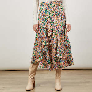 Romance Maxi Skirt - Meadow Bloom