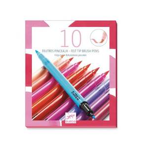 10 Felt Brushes - Sweet