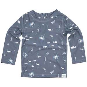 L/S Swim Rashie - Neptune