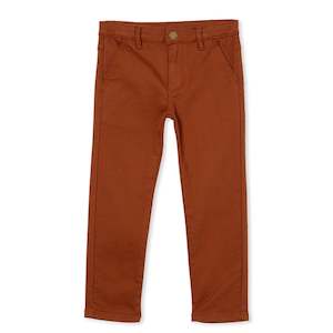 Clothing: (D) Nutmeg knit denim jeans