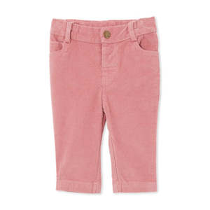 (D) Dusty Pink Cord Jean