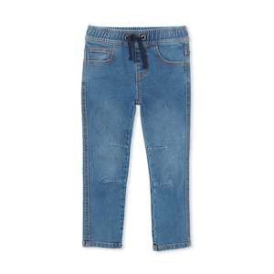 (D) Denim Jogger Jean - Blue Denim